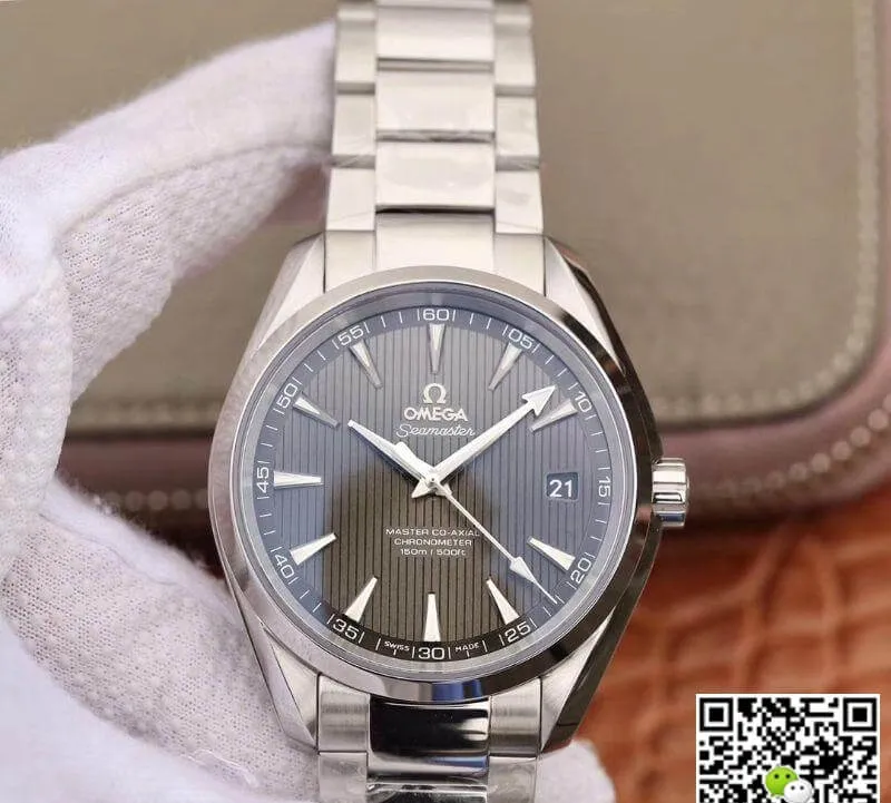 Omega Seamaster Aqua Terra 150M 231.10.42.21.02.002 VS Factory 1:1 Best Edition Replica Watch Swiss ETA8500 Grey Textured Dial